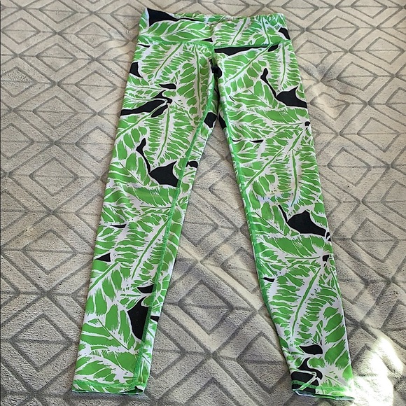 💚Alo Yoga Airbrush Legging Green Palm Springs💚 - Picture 5 of 8